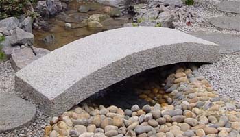 arched granite bridge